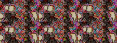 Stylish invitation for valentines day and greeting card concept. Scenic flower pattern on black and brown colors. Top view, soft style. Floral composition, hand painted, delicate template.