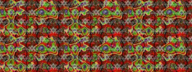 Çiçeğin suluboya çizimlerinin mükemmel deseni. Dekorasyon ve tasarım için güzel bir desen. Suluboya desenli çiçek deseni. Moda baskısı. Ayarlanmış.