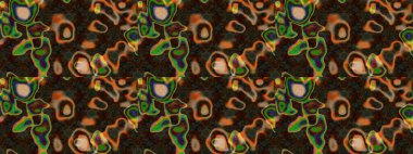 Raster illüstrasyonu. Kahverengi ve gri renklerde. Anti-stres için Raster soyut şablon sayfası.