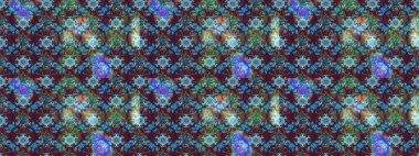 Küçük çiçekteki sevimli çiçek deseni. Mavi ve kahverengi renkte çiçekler.