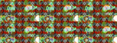 Yapraklı çizim şekli. Şirin, zarif çiçekler Raster illüstrasyonu. Tekstil için figür. Poster ya da kapak için arka plan. Davetiye ve kartpostal tasarımı için dekoratif çiçek unsurları.