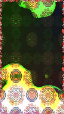 Moda baskıları için zarif bir şablon. Küçük çiçekte güzel bir desen. Robot resim. Çiçekli yaz çiçekleri. Küçük renkli çiçekler. Motley illüstrasyonu.