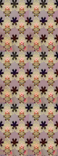 Tekstil için figür. Şirin, zarif çiçekler Raster illüstrasyonu. Poster ya da kapak için arka plan. Davetiye ve kartpostal tasarımı için dekoratif çiçek unsurları. Yapraklı çizim deseni.