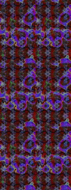 Karşılama ya da düğün geçmişi olarak kullanılabilir. Doğal kozmetik ürünleri, parfüm, çiçekçi dükkanı için bahar ihalesi tasarımı. Kahverengi ve kırmızı lale çiçekli Raster eskiz deseni. Paket kağıdı için en iyisi..