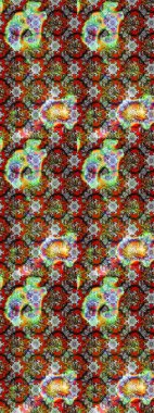 Küçük gri ve kahverengi çiçeklerle oldukça eski bir besin torbası deseni. Tekstil, kumaş, kapaklar, duvar kağıtları, baskı, paket, koleksiyon defteri, örgü, dekupaj için çiçek arkaplanı..