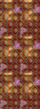 Flowers on brown and beige colors. Perfect for textile, cover design. Colorful brown and beige sketch pattern. Hand drawn sketch autumn floral flower pattern. Doodle style.