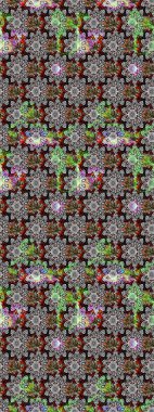 Raster. Sabıka fotoğraflarında, bebek kıyafetlerinde, duvar kâğıtlarında, paket kutularında falan kullanılabilir. Zarif, parlak ve eskiz gri ve siyah çiçek desenli tasarım.