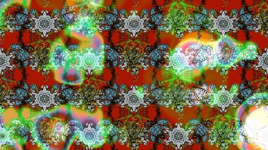 Tekstil için figür. Davetiye ve kartpostal tasarımı için dekoratif çiçek unsurları. Yapraklı çizim şekli. Şirin, zarif çiçekler Raster illüstrasyonu. Poster veya kapak için arkaplan.