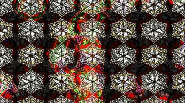 Colour Spring Theme sketch pattern Background. Flowers on black and gray colors. Cute flower raster pattern. Flat Flower Elements Design.