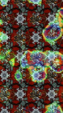 Özgürlük stili Millefleur 'lar. Küçük yabani çiçeklerdeki halk modelini çiz. Tekstil, duvar kâğıdı, kapaklar, yüzey, baskı, hediye paketi, hatıra defteri, dekupaj. Taşralı şıklığı.