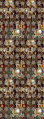 Küçük renkli çiçekler. Çiçekli bahar çiçekleri. Küçük çiçekte güzel bir desen. Moda baskıları için zarif bir şablon. Motley illüstrasyonu. Çizim.