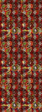 Zarif, parlak ve eskiz kahverengi ve kırmızı çiçek desenli tasarım. Sabıka baskıları, bebek kıyafetleri, duvar kâğıtları, paket kutuları vb..