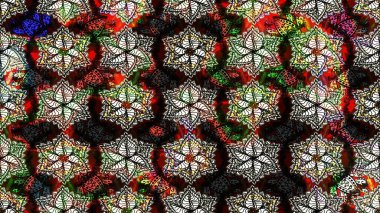 Raster illüstrasyonu. Kumaş, tekstil, duvar kağıdı baskısı için. Tomurcukları papatya çiçekleri olan sevimli bir çiçek deseni. Eskiz geçmişi. Eski usul. Miles Fleur, dandik süs.