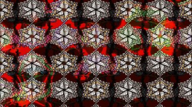 Raster illüstrasyonu. Küçük çiçekteki sevimli çiçek deseni. Çizim.