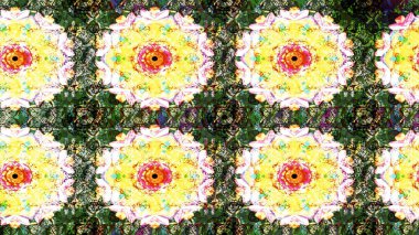 Beautiful watercolor Bouquet of summer flowers sketch pattern. Nice fabric pattern.