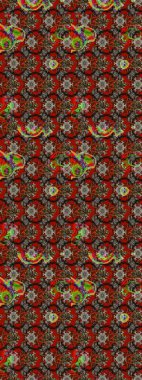 Kırmızı ve kahverengi renkte çiçekler. Renkli Yaz Temalı eskiz kalıbı. Raster illüstrasyonundaki çiçek desenli çizim. Düz Çiçek Elementleri Tasarımı.