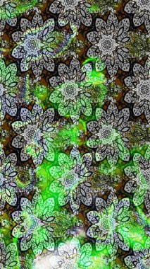 Suluboya çizim kalıbı. Çiçeğin suluboya çizimlerinin mükemmel deseni. Eski model. Dekorasyon ve tasarım için güzel bir desen. Moda yazdırma.