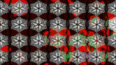 Siyah ve gri renkli çiçekler. Şatafatlı bahar bahçesi dokusu. Siyah ve gri renkte çiçek çizimi. Raster illüstrasyonu. Çiçek deseni.