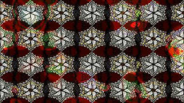 Raster illüstrasyonu. Siyah ve kahverengi renkte çiçekler. Çizim çiçek deseni duvar kağıdı için kullanılabilir.