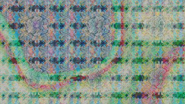 Kusursuz çiçek deseni duvar kâğıdı olarak kullanılabilir. Tarafsız ve mavi renkte çiçekler. Raster illüstrasyonu.