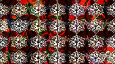 Çiçekli karalama şeklinde Raster çiçek deseni. Nazik, sevimli çiçek arkaplanı. Siyah ve kahverengi renkte çiçekler.