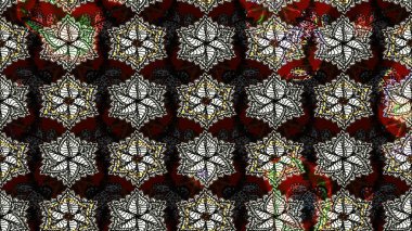 Düz Çiçek Elementleri Tasarımı. Siyah ve gri renkli çiçekler. Renkli Yaz Temalı eskiz kalıbı. Çiçekli retro deseni çiz.