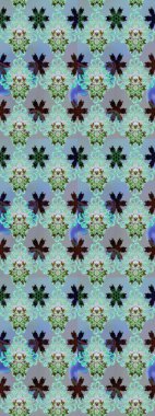 Klasik tropikal doğal elementlerin suluboya seti. Raster illüstrasyonu. Egzotik çiçekler, botanik parlak klasik mavi ve nötr renkler.