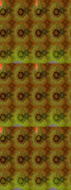 Halk tarzı. Modern çiçek arkaplanı. Parlak renkli çiçekleri ve kahverengi renkli yaprakları olan harika bir çiçek deseni. Moda baskıları için zarif bir şablon.