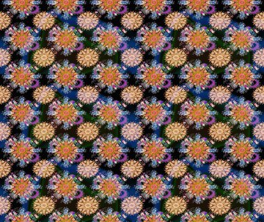 Çiçek mavisi eskiz deseni. Klasik taslak çizimi. Raster çiçek izi..