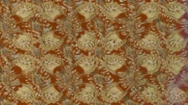 Renkli unsurlarla hareketli arka plan görüntüleri. Çiçekler. Eski model. Bayrak tarzı. Video kaydı. Şablon. Döngü. Kusursuz.. 