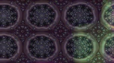 Renkli unsurlarla hareketli arka plan görüntüleri. Çiçekler. Eski model. Bayrak tarzı. Video kaydı. Şablon. Döngü. Kusursuz.. 