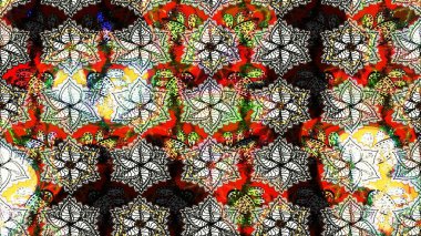 Raster illüstrasyonundaki çiçek desenli çizim. Siyah ve nötr renkte çiçekler.