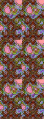 Raster resim. Elle çizilmiş. Güzel kumaş deseni. Doodle çiçekler ve dalları, otlar ve çiçekler.