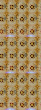 Birçok bej ve soyut çiçekli tropikal çizim deseni. Küçük çiçekteki sevimli çiçek deseni. Varicolobeige raster çizimi.