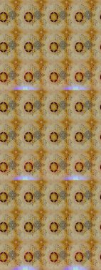 Birçok bej ve soyut çiçekli tropikal çizim deseni. Küçük çiçekteki sevimli çiçek deseni. Varicolobeige raster çizimi.