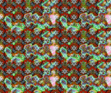 Düz Çiçek Elementleri Tasarımı. Çiçeksel fantezi tasarımı ve parlak bir arka plan çizimi. Renkli Bahar Teması çizim şablonu.