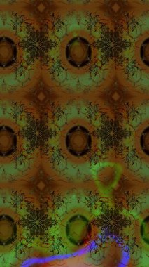 Kahverengi renkte yaz çiçekleri. Raster illüstrasyonu. Küçük çiçekteki sevimli çiçek deseni. Raster deseni.