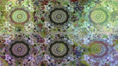 Renkli Yaz Temalı eskiz kalıbı. Raster illüstrasyonundaki çiçek desenli çizim. Tarafsız ve gri renklerde çiçekler. Düz Çiçek Elementleri Tasarımı.