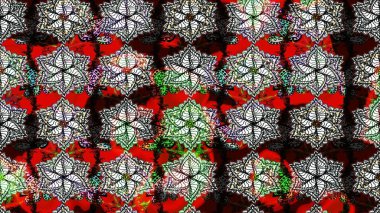 Renkli Bahar Teması eskiz kalıbı. Düz Çiçek Elementleri Tasarımı. Raster illüstrasyonundaki çiçek desenli çizim. Siyah ve nötr renkte çiçekler.