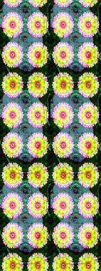 Tropik çiçekler. Gömlek, arka plan modelini çiz. Sarı renkte çiçekler.