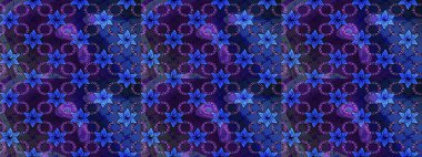 Motley illüstrasyonu. Küçük çiçekte güzel bir desen. Çiçekli bahar çiçekleri. Moda baskıları için zarif bir şablon. Küçük renkli çiçekler..