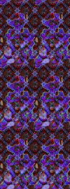 Raster watercolour floral pattern, delicate flowers, violet and brown flowers, greeting card template. Raster Beautiful fabric pattern.