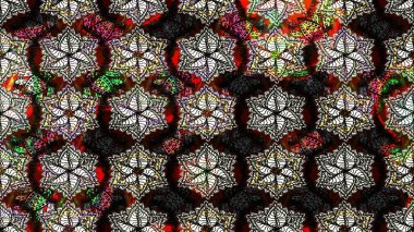 Düz Çiçek Elementleri Tasarımı. Zentangle soyut çiçekleri. Karalama çiçeği. Güzel kumaş deseni. Raster illüstrasyonu. Renkli Bahar Teması çizim şablonu.