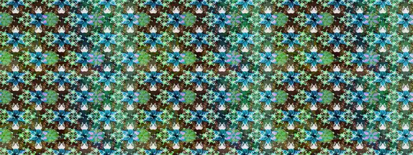 Small colorful flowers. Motley illustration. Raster cute pattern in small flower. Spring floral background with green and blue flowers. The elegant the template for fashion prints.