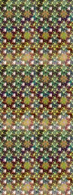 Güzel kumaş deseni. Yazdır. Renkli Yaz Temalı eskiz kalıbı. Güzel eskiz şekli. Düz Çiçek Elementleri Tasarımı. Raster çiçekli arka plan.