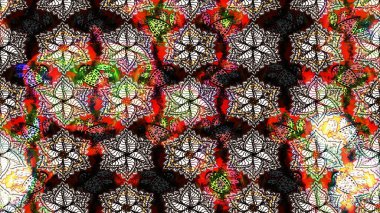 Raster çiçek desenli çiçek deseni, yapraklar, dekoratif elementler, sıçrama, lekeler, el çizimi kontur çizgileri ve Doodle çizim stili, grafik raster çizim çizimi.