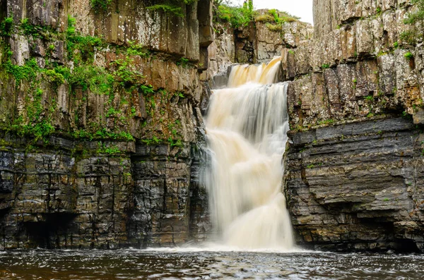 High Force Waterfall Middleton Teesdale Yorkshire England — Stock Photo, Image
