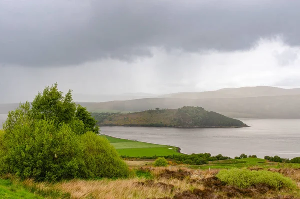 Beau Paysage Écossais Avec Lacs Montagnes Incroyable Nature Sauvage Par — Photo