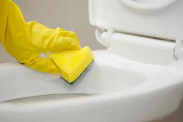 Fürdőszobai Tisztítószer Egészségügyi Ellátással — Stock Fotó