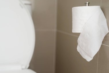 Tuvalet kağıdı evde sifonu çekiyor..